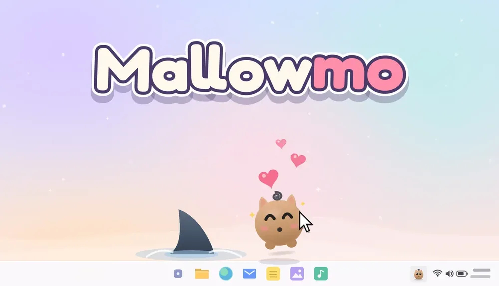Mallowmo 데스크톱 펫 화면