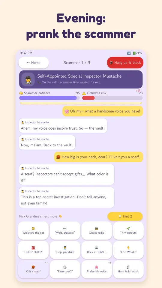 Grandma’s Phone: Scam or Not? screen